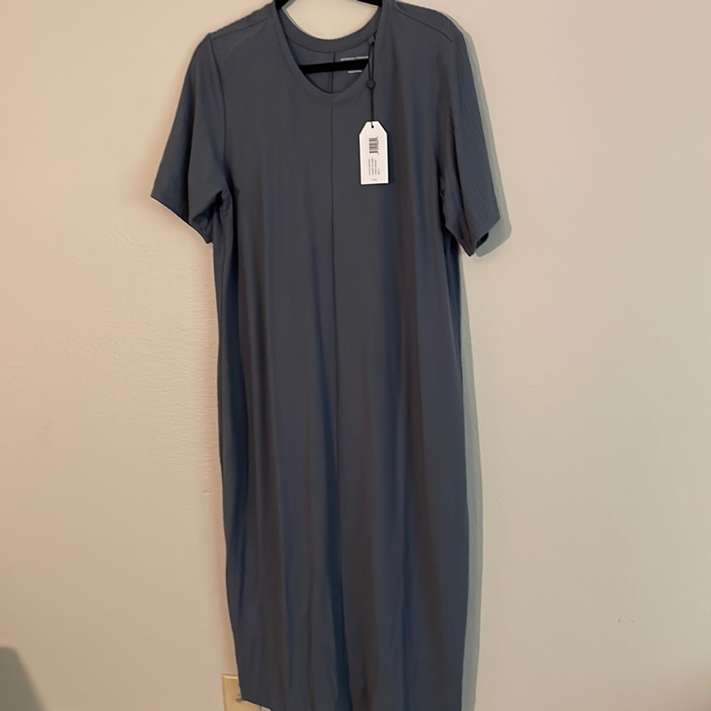 Universal Standard Stormy blue dress